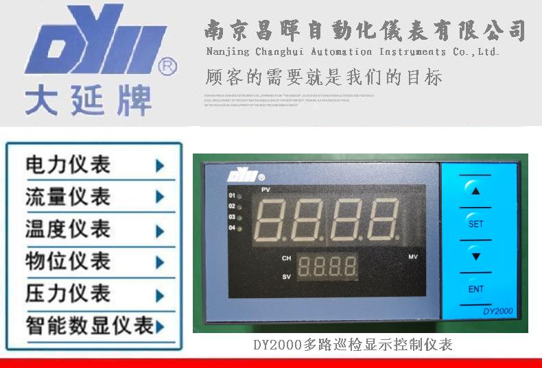 DY2000、DY21D0208，DY28D0108、DY29D0108、DY21D1008、東輝儀表、多通道巡檢儀